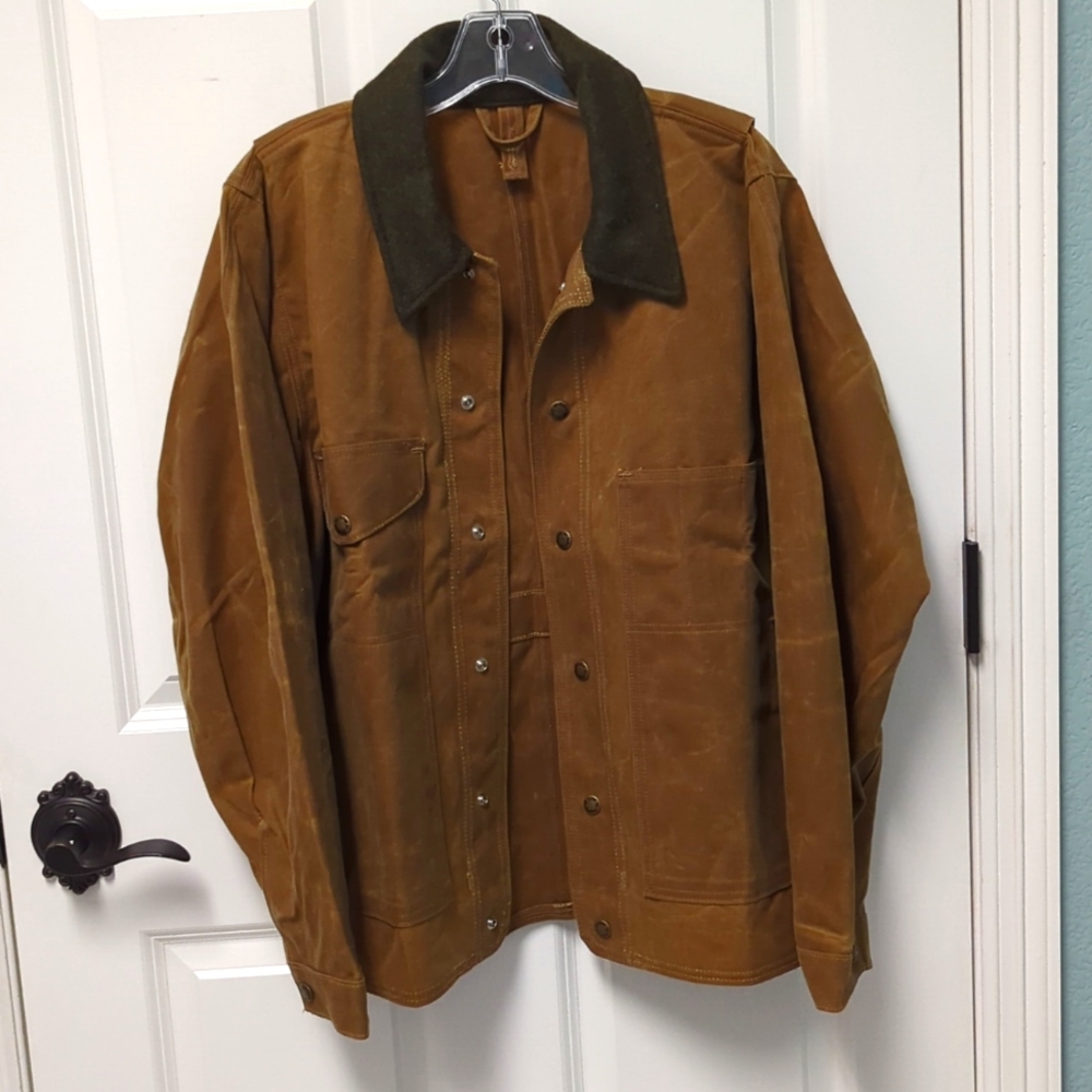 Filson waxed jacket, size Medium